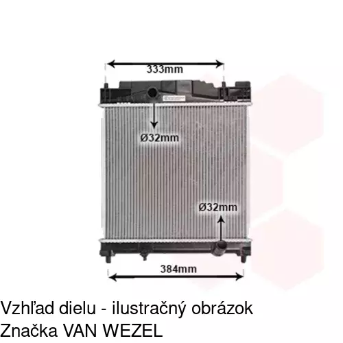 Chladiče vody 816908-1 /POLCAR/ - obr. 1
