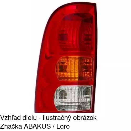 Zadné svetlo POLCAR 8192880E
