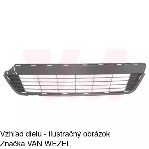 Kryt v nárazníku POLCAR 81B127