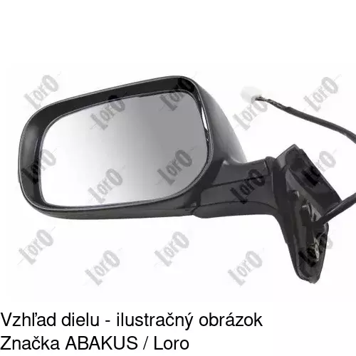 Vonkajšie zrkadlo 81C1514M /POLCAR/ - obr. 1