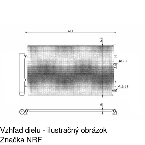 Chladiče klimatizácie POLCAR 81S1K81K