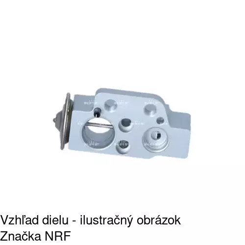 Expanzný ventil 8UW351234161 /POLCAR/ - obr. 2