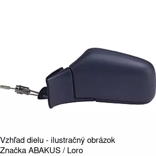 Vonkajšie zrkadlo 9032524M /POLCAR/ - obr. 2