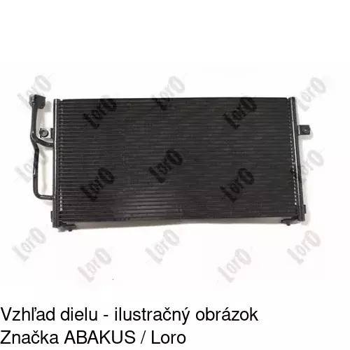 Chladiče klimatizácie 9040K8C2S /POLCAR/ - obr. 2