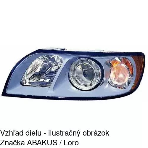 Hlavný reflektor 9042103E /POLCAR/ - obr. 2