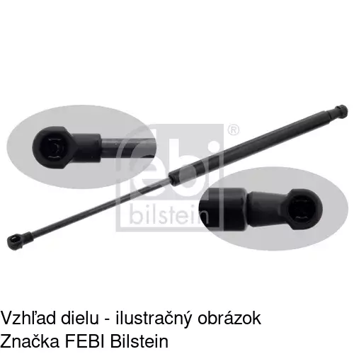 Plynová pružina 9042AB1 /POLCAR/ - obr. 1