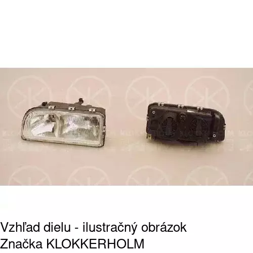Hlavný reflektor POLCAR 908509-E