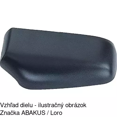Rám vonkajšieho zrkadla 9085520M /POLCAR/ - obr. 2