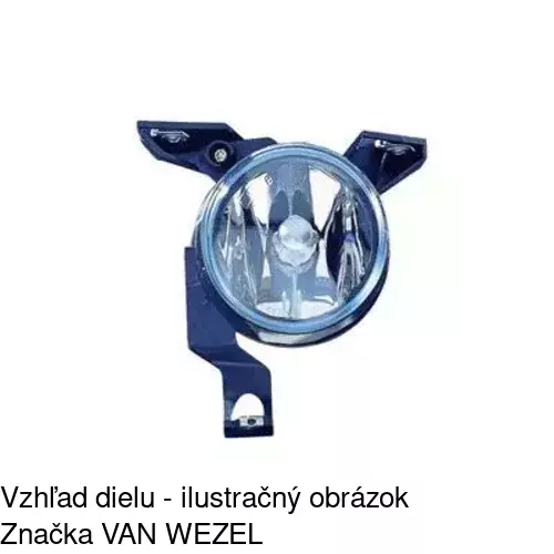 Hmlové svetlo - predné 9501291E /POLCAR/ - obr. 4