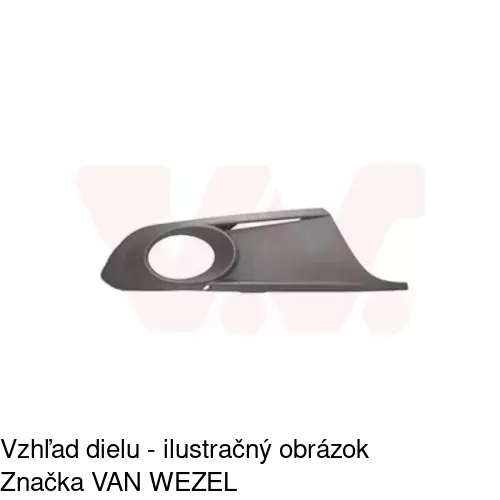 Kryt v nárazníku 950327-4 /POLCAR/ - obr. 1