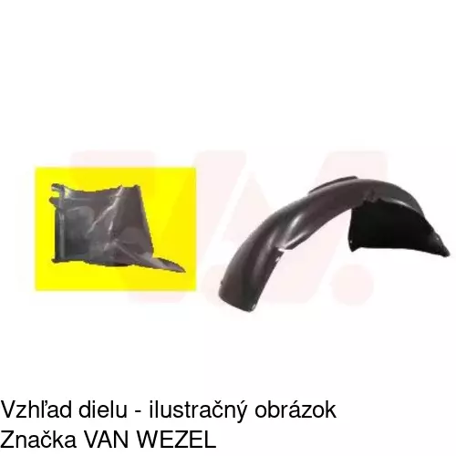 Podblatník (plast) 9513FP1X /POLCAR/ - obr. 2