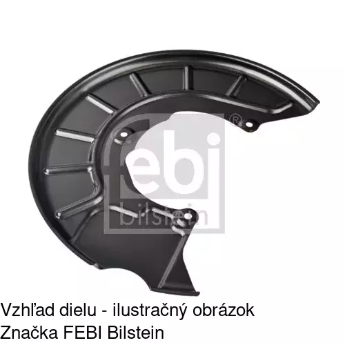Brzdovy štít 9513OT-1 /POLCAR/ - obr. 1