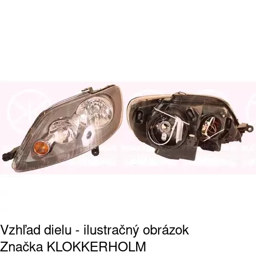 Hlavný reflektor 9515090E /POLCAR/ - obr. 2