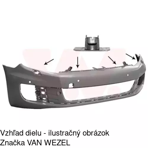 Predný nárazník 951807-6 /POLCAR/ - obr. 1