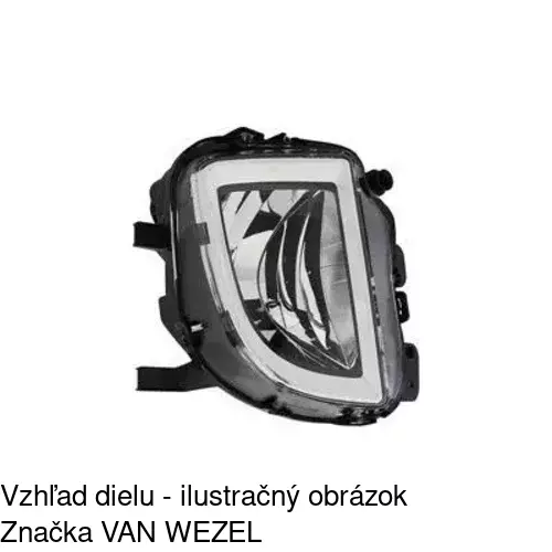 Hmlové svetlo - predné 9518302E /POLCAR/ - obr. 5