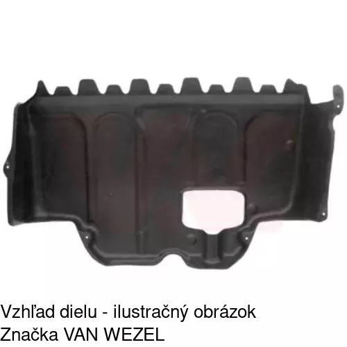 Kryt motora POLCAR 9524346Q