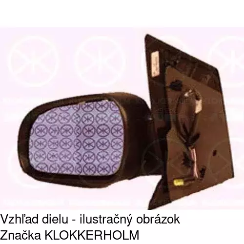 Rám vonkajšieho zrkadla 953054PM /POLCAR/ - obr. 2