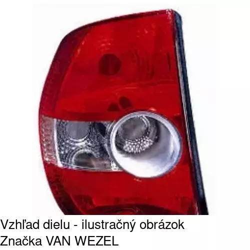 Zadné svetlo 953087-E /POLCAR/ - obr. 2