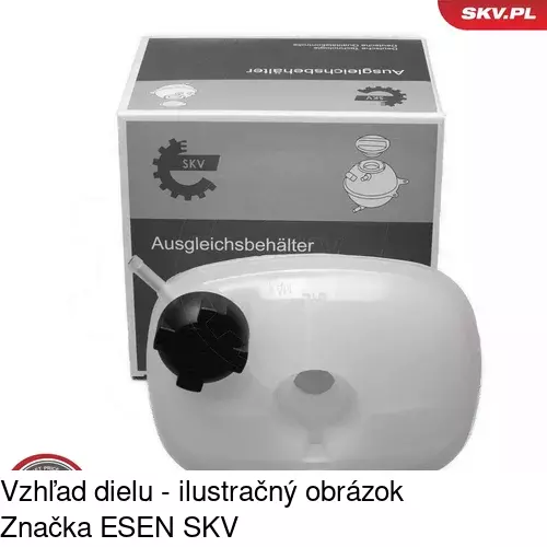 Nádržky vyrovnávacie 9534ZB-1 /POLCAR/ - obr. 2