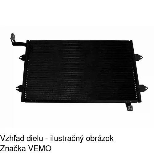 Chladiče klimatizácie 9538K8C1 /POLCAR/ - obr. 2