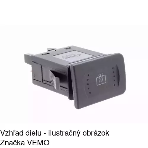 Spínač ohrievania zadného okna 9541P-40 /POLCAR/ - obr. 2