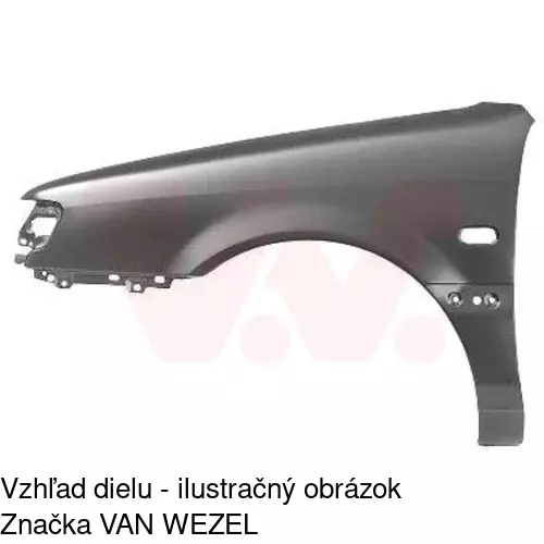 Predný blatník 954701 /POLCAR/ - obr. 1