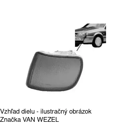 Kryt obrysového svetla 9547201H /POLCAR/ - obr. 2