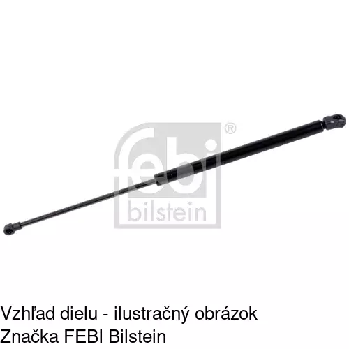 Plynová pružina 9548AB2 /POLCAR/ - obr. 2