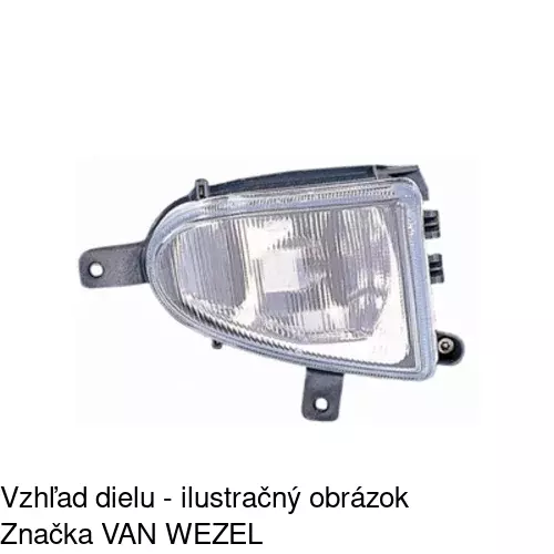 Hmlové svetlo - predné 955030-E /POLCAR/ - obr. 4