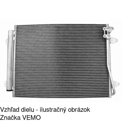 Chladiče klimatizácie 9555K8C1S /POLCAR/ - obr. 3