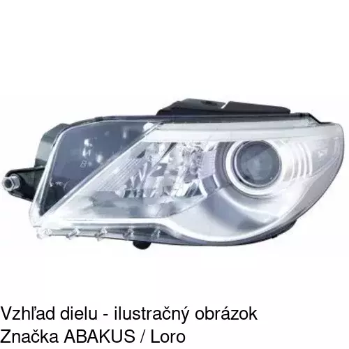 Hlavný reflektor 9556091U /POLCAR/ - obr. 2