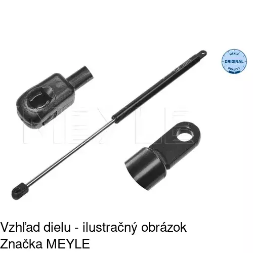 Plynová pružina 9565AB /POLCAR/ - obr. 2