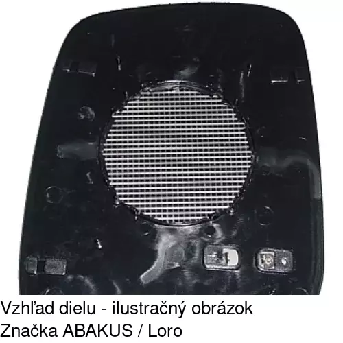 Vonkajšie zrkadlo 9566523E /POLCAR/ - obr. 3