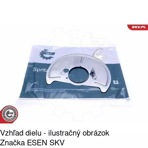 Brzdovy štít 9566OT-1 /POLCAR/ - obr. 2