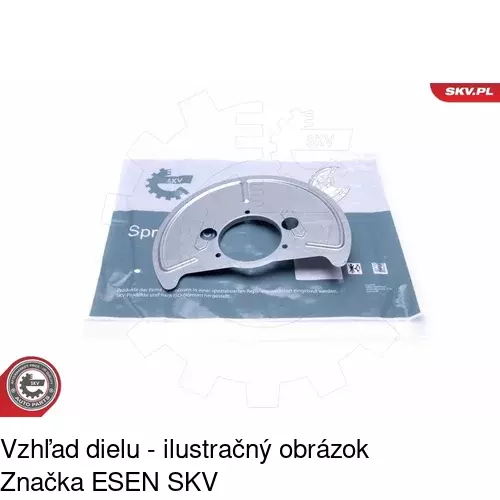Brzdovy štít 9566OT-2 /POLCAR/ - obr. 2