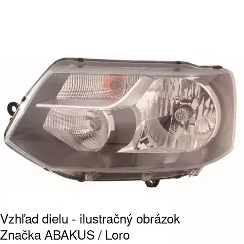 Hlavný reflektor 9569101E /POLCAR/ - obr. 5