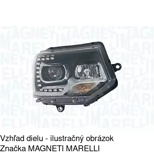 Hlavný reflektor 9569102U /POLCAR/ - obr. 2