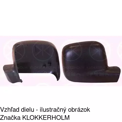 Vonkajšie zrkadlo 957552-M /POLCAR/ - obr. 2