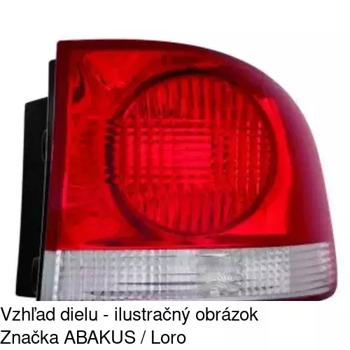 Zadné svetlo 958088-S /POLCAR/ - obr. 2