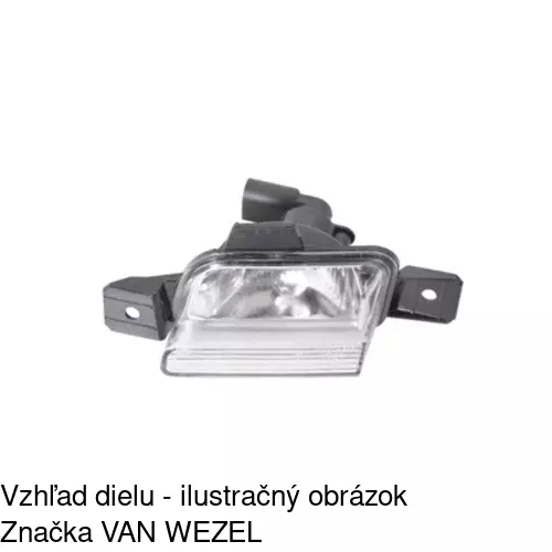 Svetlo spiatočky 958598-X /POLCAR/ - obr. 2