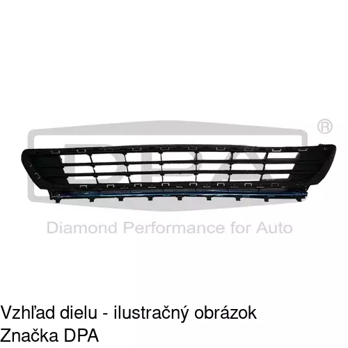 Kryt v nárazníku 95C22710 /POLCAR/ - obr. 1