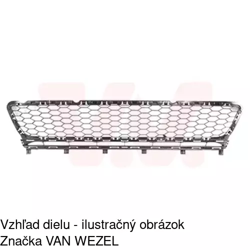 Kryt v nárazníku 95C22711 /POLCAR/ - obr. 1