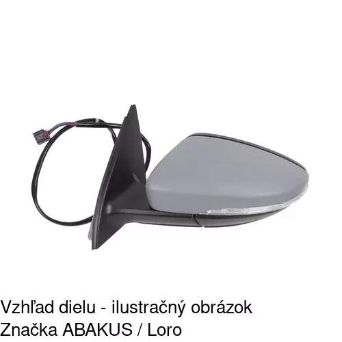 Vonkajšie zrkadlo 95D1515M /POLCAR/ - obr. 2