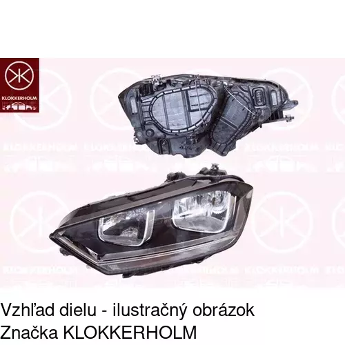 Hlavný reflektor POLCAR 95L110-V