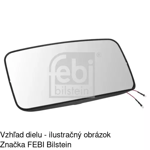 Vonkajšie univerzálne zrkadlo POLCAR 99LU22-E
