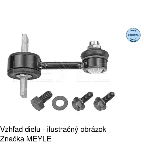 Tyčka stabilizátora A-540T /POLCAR/ - obr. 2