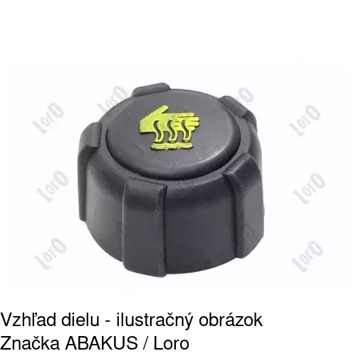 Zátka vody A2652 /POLCAR/ - obr. 1