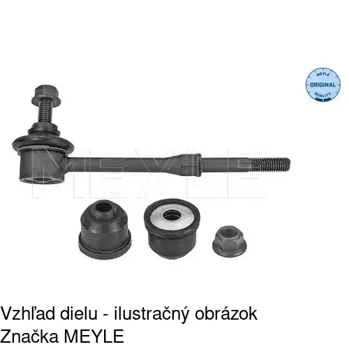 Tyčka stabilizátora CH-605T /POLCAR/ - obr. 3