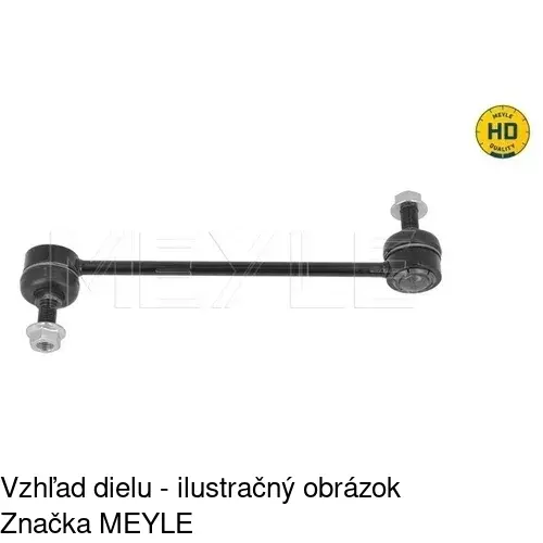 Tyčka stabilizátora O-411T /POLCAR/ - obr. 3