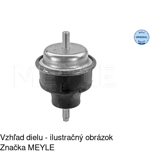 Silentblok motora PE-EM008 /POLCAR/ - obr. 1